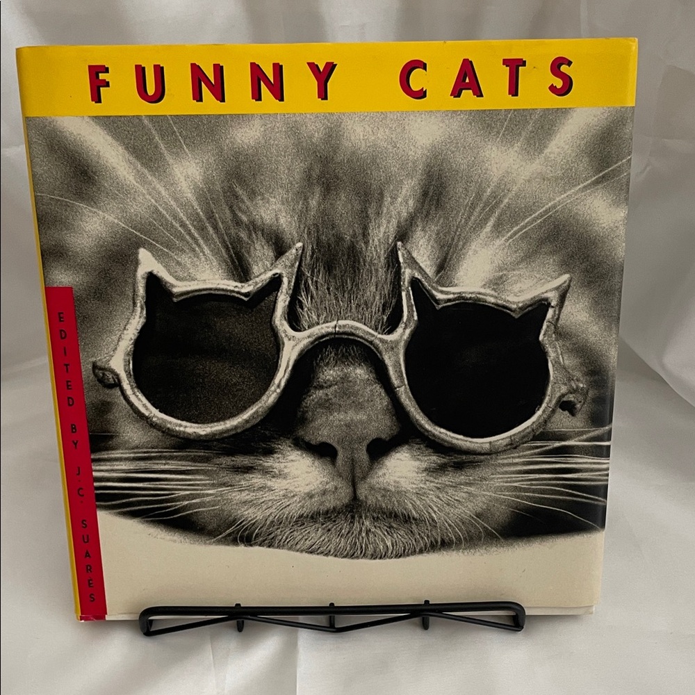 Funny Cats Book By JC Suares 1995